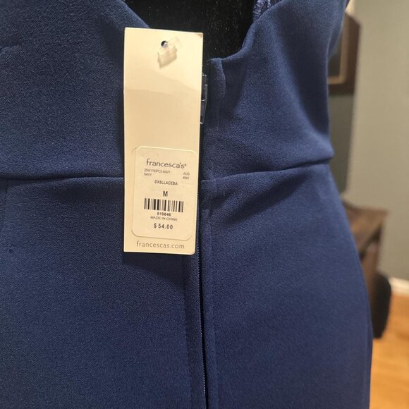 FRANCESCA’s Navy blue jumpsuit - Picture 3 of 3